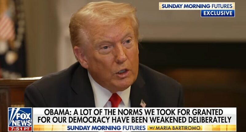 Donald Trump has never minced words when it comes to his political opponents - and his latest rant about Barack Obama is no exception.