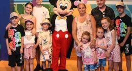 The Radford family (pictured) is known for taking multiple holidays a year and has travelled to the Sunshine State multiple times in the past