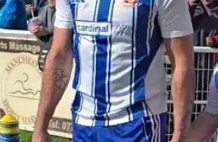 Gibson played for non-league side Wythenshawe