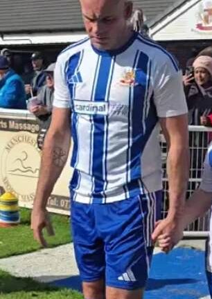Gibson played for non-league side Wythenshawe
