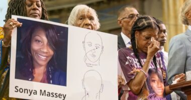Former sheriff’s deputy charged with murdering Sonya Massey testifies his ‘actions matched threat level’