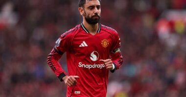 Bruno Fernandes was among the four Man United players to be given an extra day off after the international break