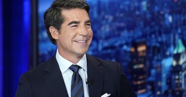 Fox News host Jesse Watters (seen this month) has come under fire after a clip resurfaced of him discussing how the controversial way he first made a move on his now-wife