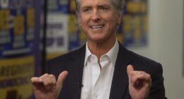 Newsom's comment is the clearest indication thus far that the firebrand Democrat, and staunch political enemy of the Trump administration, has his eyes on the Oval Office in 2028