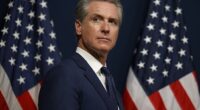 Gavin Newsom continued his feud with Donald Trump after it was revealed the airport in Burbank, California went over six hours without air traffic controllers