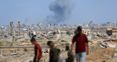 Gaza latest updates: Israel marks anniversary of 7 October attack after Trump hails ‘tremendous progress’ in peace talks