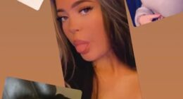 Holly Hagan has announced the death of her 19-year-old sister Darci Rose on Instagram (pictured: Holly wishing her a happy 16th birthday in 2021)