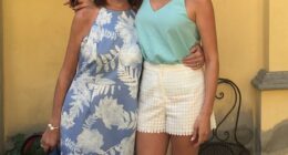 Georgia Love has shared a moving tribute to her late mother, Belinda, who passed away following a six-month battle with pancreatic cancer. (Both pictured)