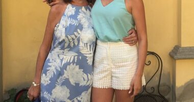 Georgia Love has shared a moving tribute to her late mother, Belinda, who passed away following a six-month battle with pancreatic cancer. (Both pictured)