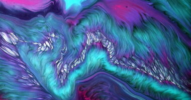 Giving Paint A Second Chance: Calm And Relaxing Acrylic Pour