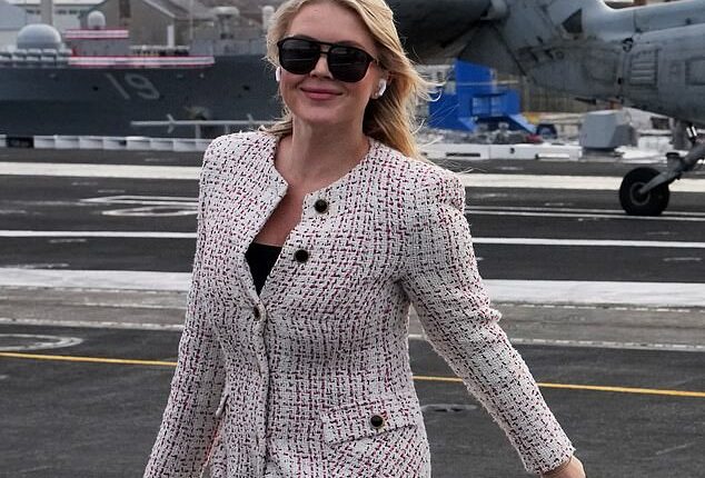 White House Press Secretary Karoline Leavitt took to Instagram on Wednesday to share her skincare shopping haul that she purchased while in South Korea with President Donald Trump