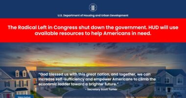 Government Website Accuses 'Radical Left in Congress' of Forcing Shutdown.