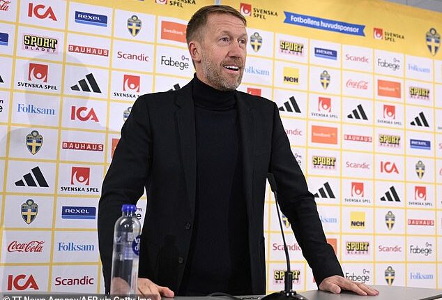 Graham Potter impressed fans by speaking fluent Swedish upon being unveiled as their coach
