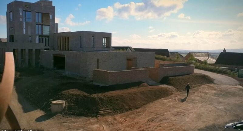Grand Designs viewers said Piers and Emma's unfinished £7million castle in Warwickshire looked like a 'multistorey car park'