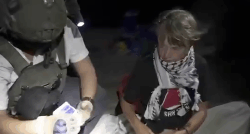 Greta Thunberg Gaza flotilla - live: Israeli forces detain Greta Thunberg after intercepting more than dozen vessels