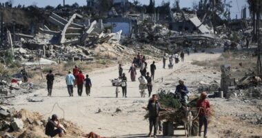 Hamas ‘carries out public executions’ after returning to the streets of Gaza