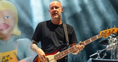 More details have come to light surrounding the tragic death of Limp Bizkit bassist Sam Rivers at age 48 (seen in 2023)