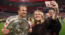 Harry Kane's wife Kate has become a key factor in Bayern Munich's efforts to keep the England captain in Germany beyond next summer.
