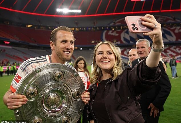 Harry Kane's wife Kate has become a key factor in Bayern Munich's efforts to keep the England captain in Germany beyond next summer.