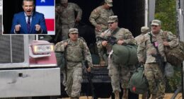 Pete Hegseth says he has replaced overweight National Guard troops after a viral photo showed them deploying in Chicago . 'Standards are back,' the Secretary of War posted on X, confirming a screenshot of a story about the action taken against Texas National Guard troops.