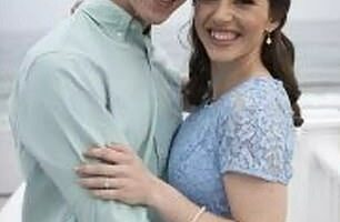 Kristen Hogan with her childhood sweetheart Nicholas Van Houten, a plumber whom she had two children with during an extramarital affair