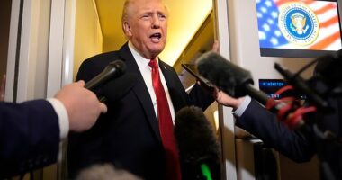 Trump called Jones an 'animal' and said he should be in prison over the text message scandal