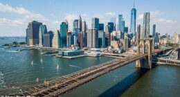 Experts are concerned that new York City's iconic skyline is at risk of tumbling down