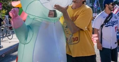 Pedro Pascal sparked fierce debate online after attending a 'No Kings' protest in Los Angeles over the weekend