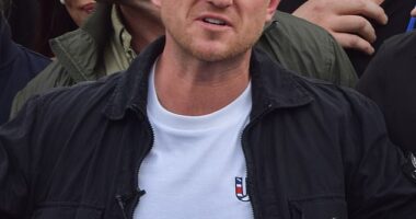 Anti-Muslim activist Tommy Robinson led the Unite The Kingdom march while dressed in a Muslim-made T-Shirt he paid sweatshop workers in Bangladesh to create