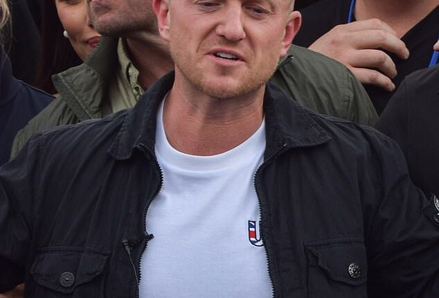 Anti-Muslim activist Tommy Robinson led the Unite The Kingdom march while dressed in a Muslim-made T-Shirt he paid sweatshop workers in Bangladesh to create