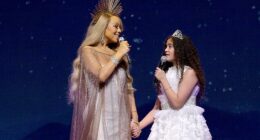 Mariah Carey' nepo baby daughter is reportedly set to follow in her mother's footsteps in the music industry (seen performing together in 2023)