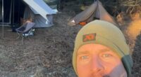 Almost two years ago, James Alofs, 39, ditched his life in Los Angeles and China for a 40-acre piece of land in the middle of the Canadian woods - and he hasn't looked back since