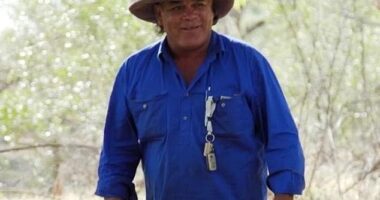 Indigenous tracker Ronald Boland joined police in the search for Gus Lamont  after he vanished near Yunta in September