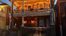 Kimberly Holt's historical home in Detroit, Michigan, is seen above