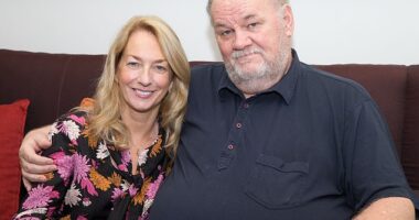 Caroline Graham and Thomas Markle together in 2018