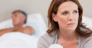 'When I hear his car pull up, my heart starts racing before I've even seen him,' says our anonymous author (stock image posed by models)