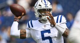 Colts quarterback Anthony Richardson has been ruled out of their game against the Cardinals
