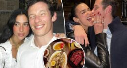Inside Dua Lipa and fiancé Callum Turner's intimate NYC date night