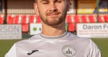 Chichester City forward Billy Vigar died at the age of just 21 after colliding into a concrete hoarding - the wall has now been demolished