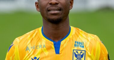 Togolese international Samuel Asamoah may have been left paralysed after colliding with an advertising hoarding on the weekend