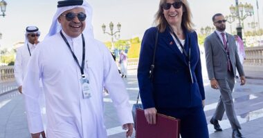Rachel Reeves is currently visiting Saudi Arabia as she attempts to push through a trade deal with countries in the Gulf Co-operation Council