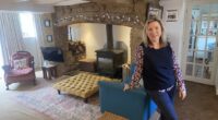 Georgina Fuller moved into the 18th-century property a few weeks before Christmas and remembers the shock of what felt like a big, draughty old cottage after her cosy two-bedroom London flat