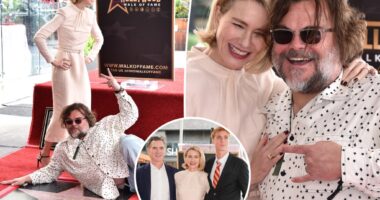 Jack Black steals the show at Naomi Watts' Hollywood Walk of Fame star ceremony