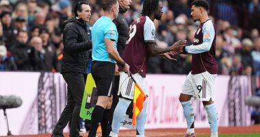 Jadon Sancho suffered a footballer's ultimate humiliation as he was subbed on and later hooked by Unai Emery