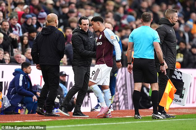 Sancho, who is yet to start a league game for his new team, slumped to a new low last weekend when he was subbed on and then later hooked by Unai Emery during Villa's win over Man City