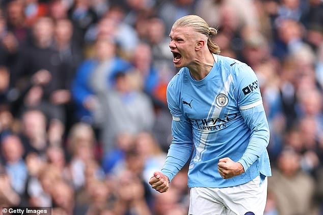 Jamie Carragher says Erling Haaland is the biggest obstacle in the way of Arsenal's title hopes