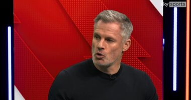 Jamie Carragher believes Liverpool are in 'crisis time' after their fourth straight Premier League defeat