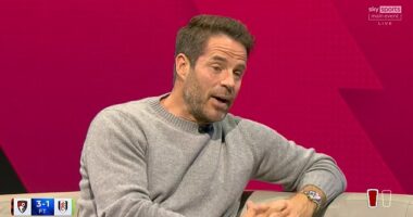 Jamie Redknapp issues apology live on Sky Sports to Lord Sugar after Apprentice star threatened to sue following claim he left Tottenham in 'a mess'