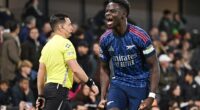 Jamie Redknapp has hailed Bukayo Saka as 'irreplaceable' after Arsenal went top of the Premier League with a 1-0 win over Fulham