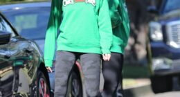 Jennifer Garner, 53, distributed meals around LA on Sunday as part of A Million Meals, a collaborative program between Save the Children and her company Once Upon a Farm